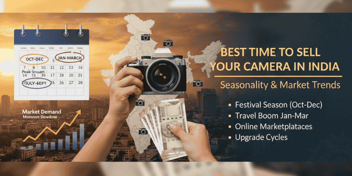 Best Time to Sell Your Camera in India: Seasonality & Market Trends