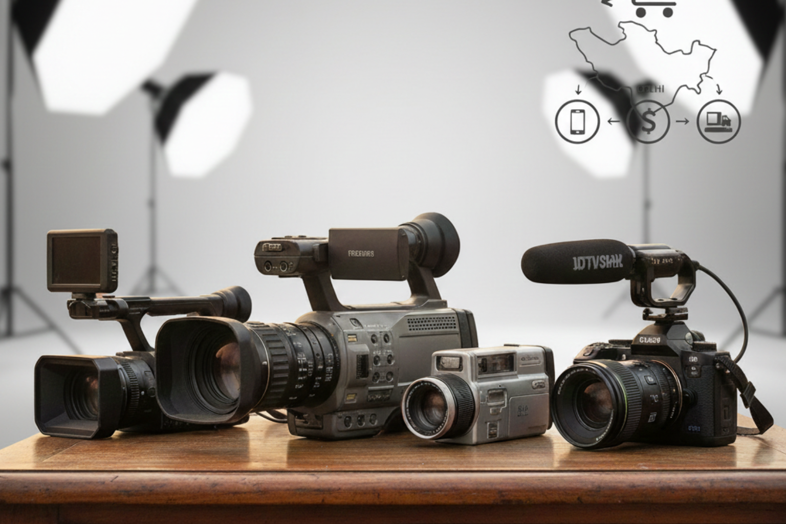 Sell Your Old & Used Video Camera Online in Delhi