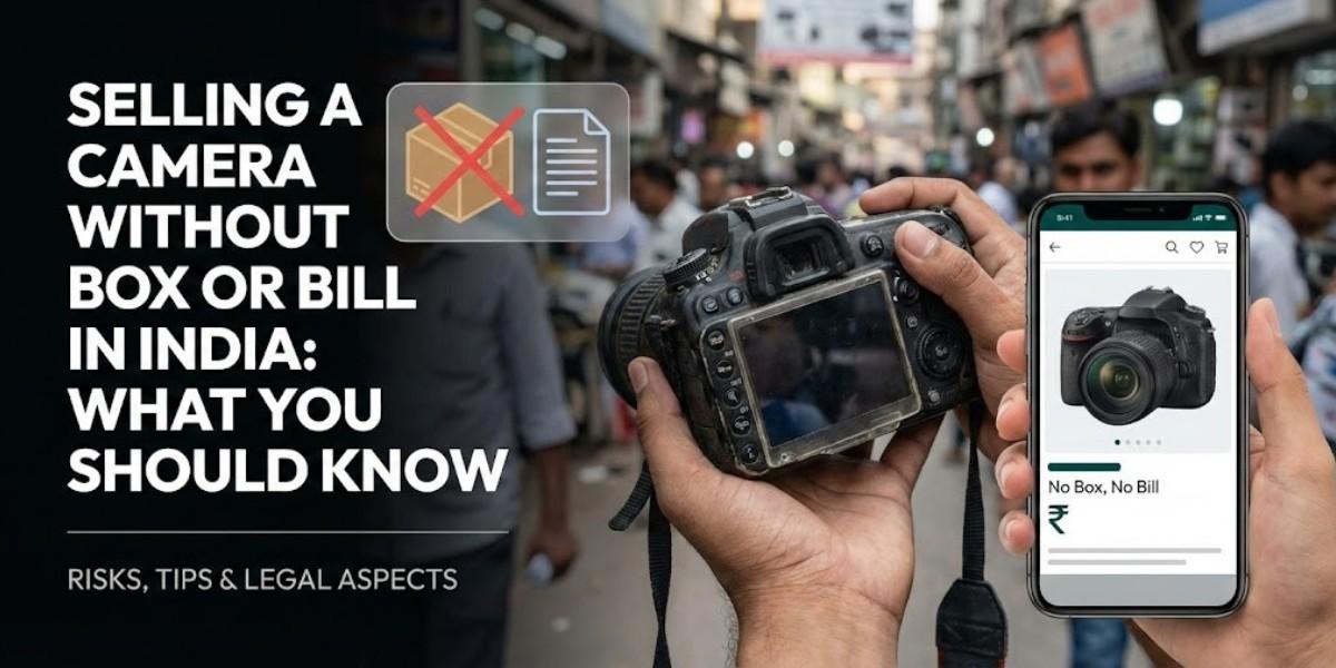 Selling a Camera Without Box or Bill in India: What You Should Know