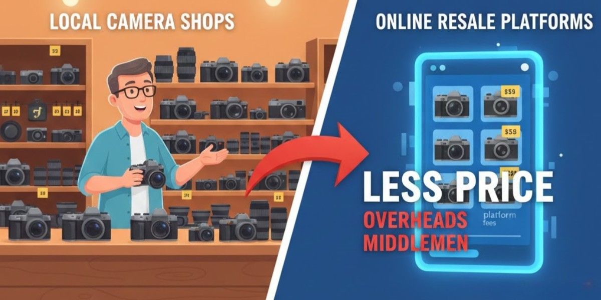 Why Local Camera Shops Give Less Price Than Online Camera Resale Platforms