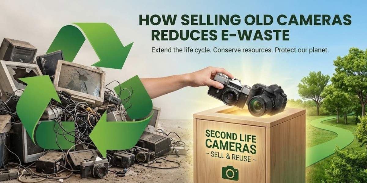 How Selling Old Cameras Reduces E-Waste
