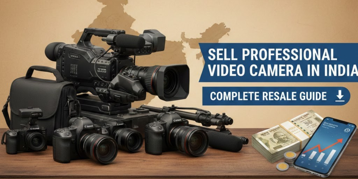Sell Professional Video Camera in India Complete Resale Guide