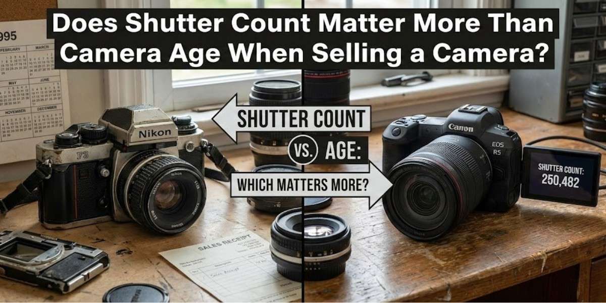 Does Shutter Count Matter More Than Camera Age When Selling a Camera?