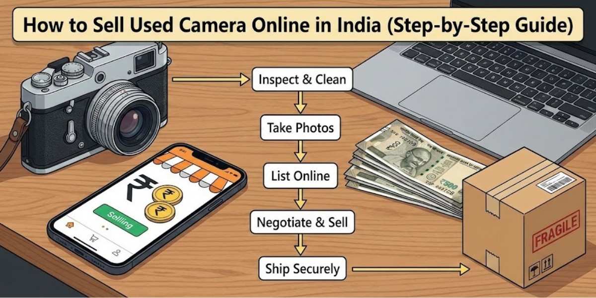 How to Sell Used Camera Online in India (Step-by-Step Guide)
