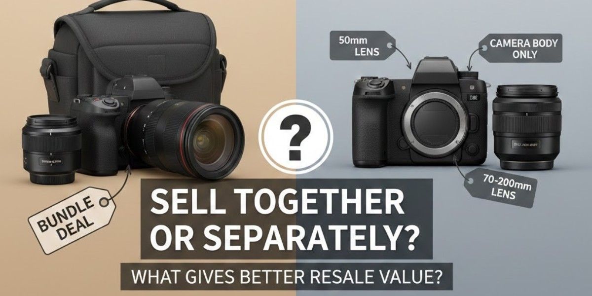 Sell Camera and Lens Together or Separately What Gives Better Resale Value?
