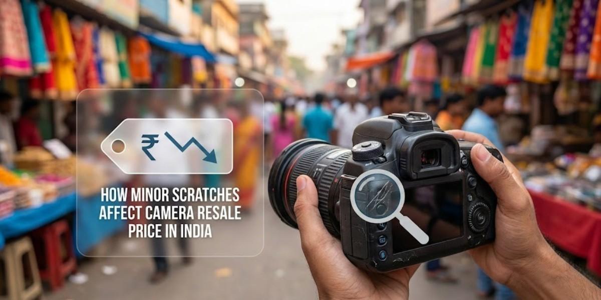 How Minor Scratches Affect Camera Resale Price in India