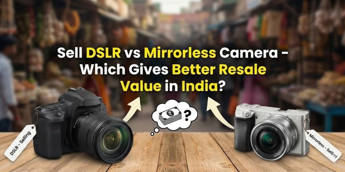 Sell DSLR Camera vs Mirrorless – Which Gives Better Resale Value in India?