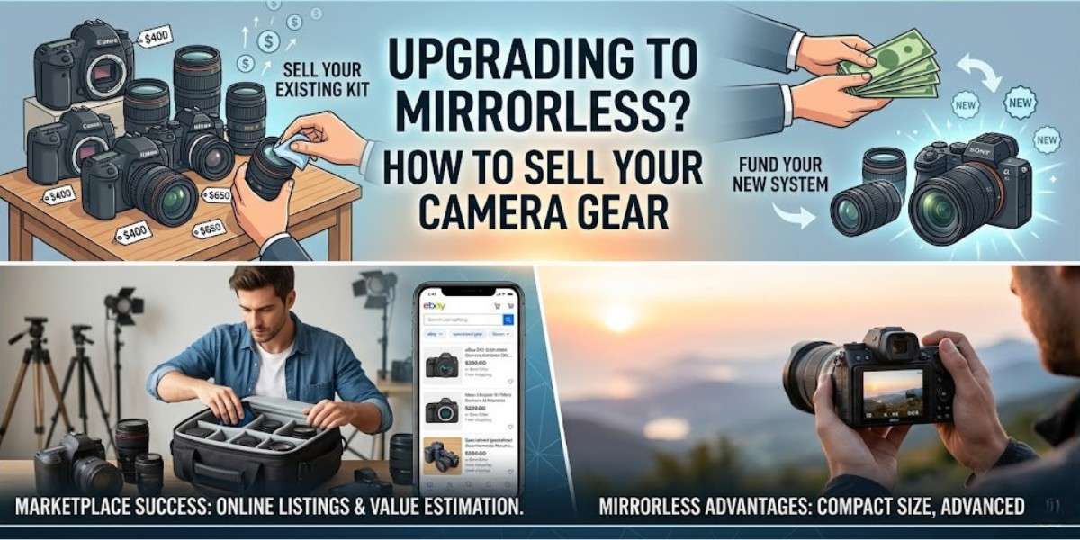 How to Sell Camera Gear When Upgrading to Mirrorless