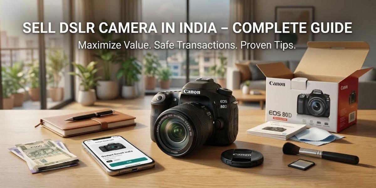 Sell DSLR Camera in India – Complete Guide