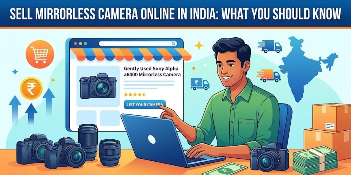 Sell Mirrorless Camera Online in India What You Should Know