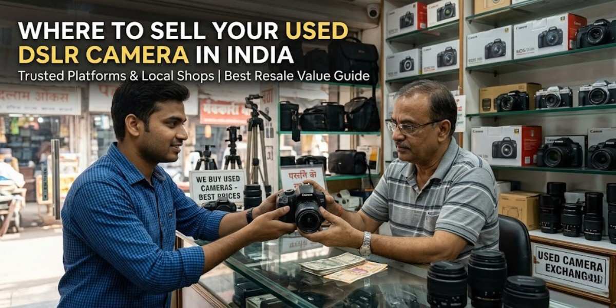 Where to Sell Used DSLR Camera in India