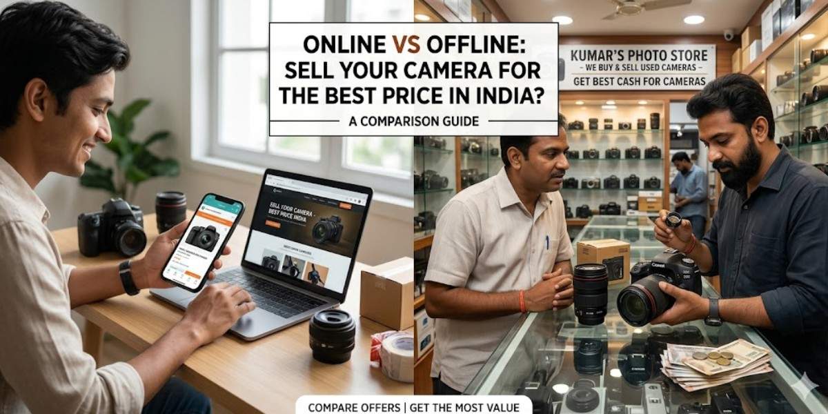 Sell Camera Online vs Offline: Which Gives You the Best Price in India?