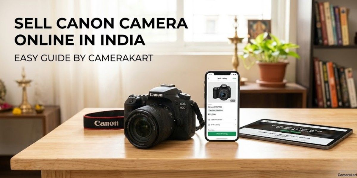 Sell Canon Camera Online in India – Easy Guide by Camerakart