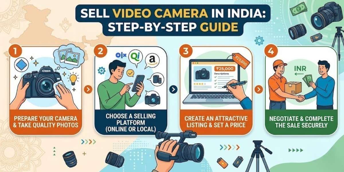 Sell Video Camera in India Step-by-Step Guide