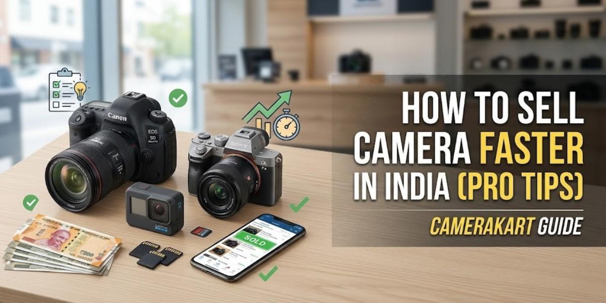 sell camera faster in India using Camerakart