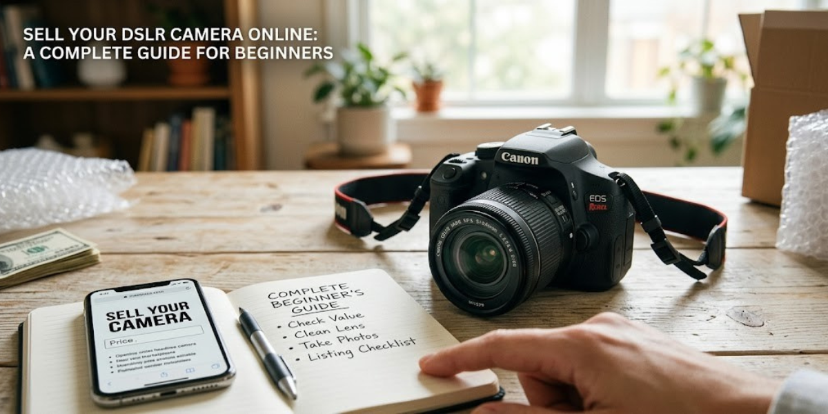 Sell Your DSLR Camera Online: A Complete Guide for Beginners