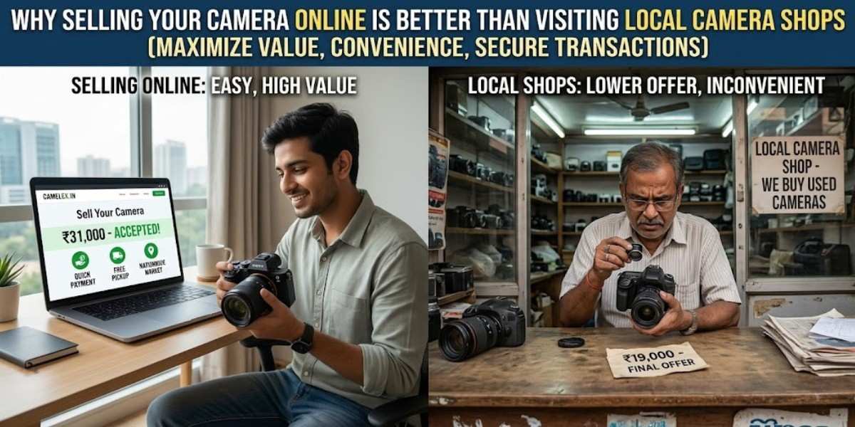 Why Selling Your Camera Online Is Better Than Visiting Local Camera Shops