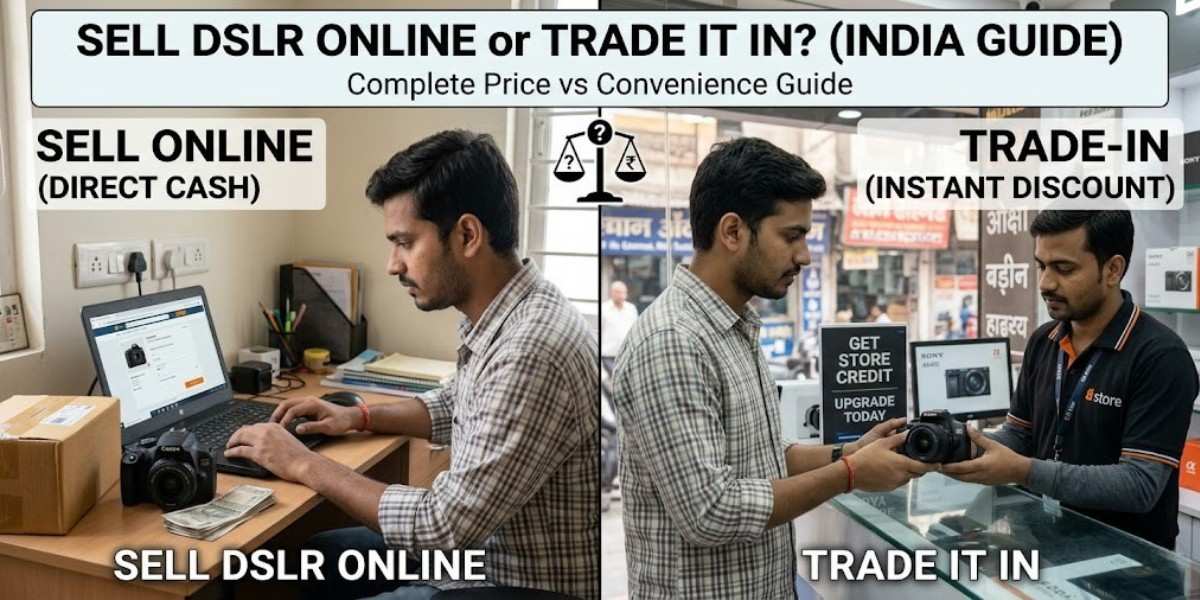 Sell DSLR Online or Trade It In? Which Option Gives Better Value in India
