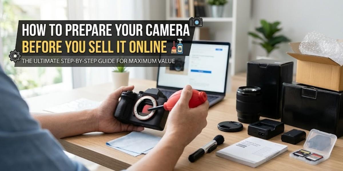 How to Prepare Your Camera Before You Sell It Online