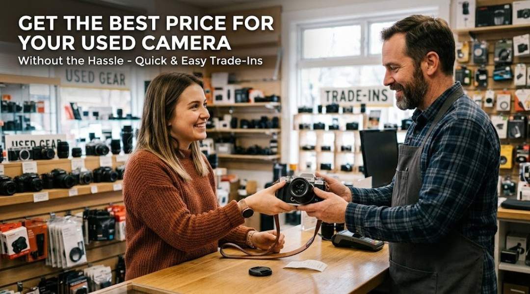 Get the Best Price for Your Used Camera Without the Hassle