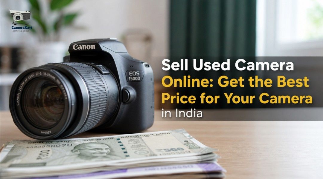 Sell Used Camera Online: Get the Best Price for Your Camera in India