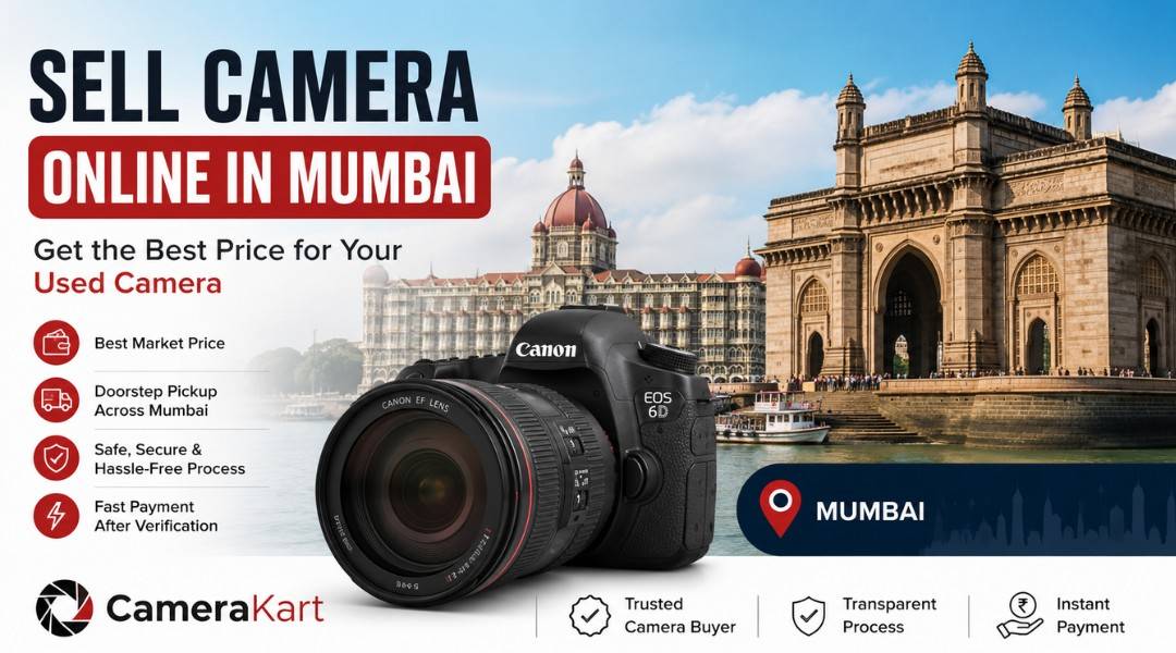 Sell Camera Online in Mumbai – Get the Best Value for Your Used Camera