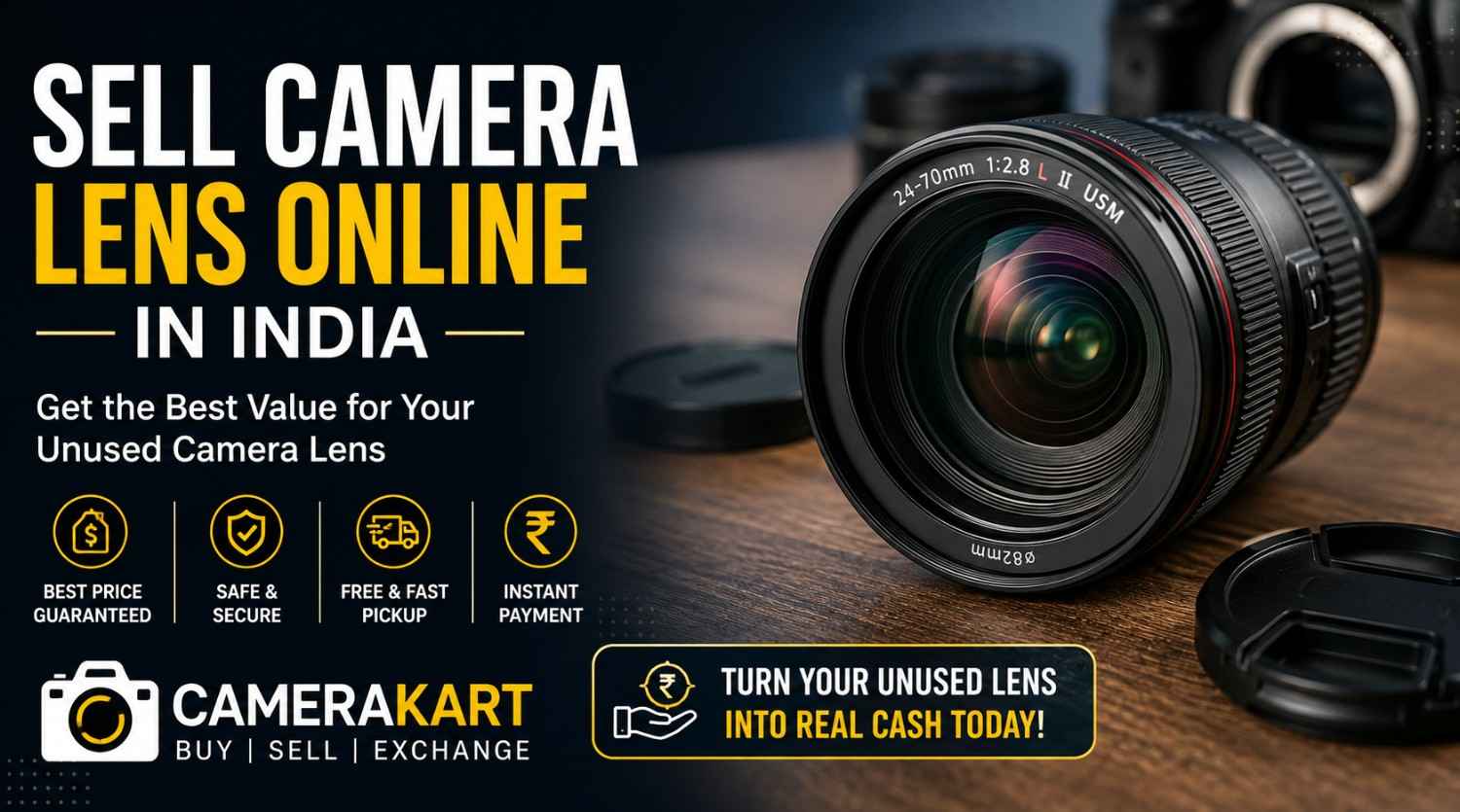 Sell Camera Lens Online in India – Get Value From Lenses You No Longer Use