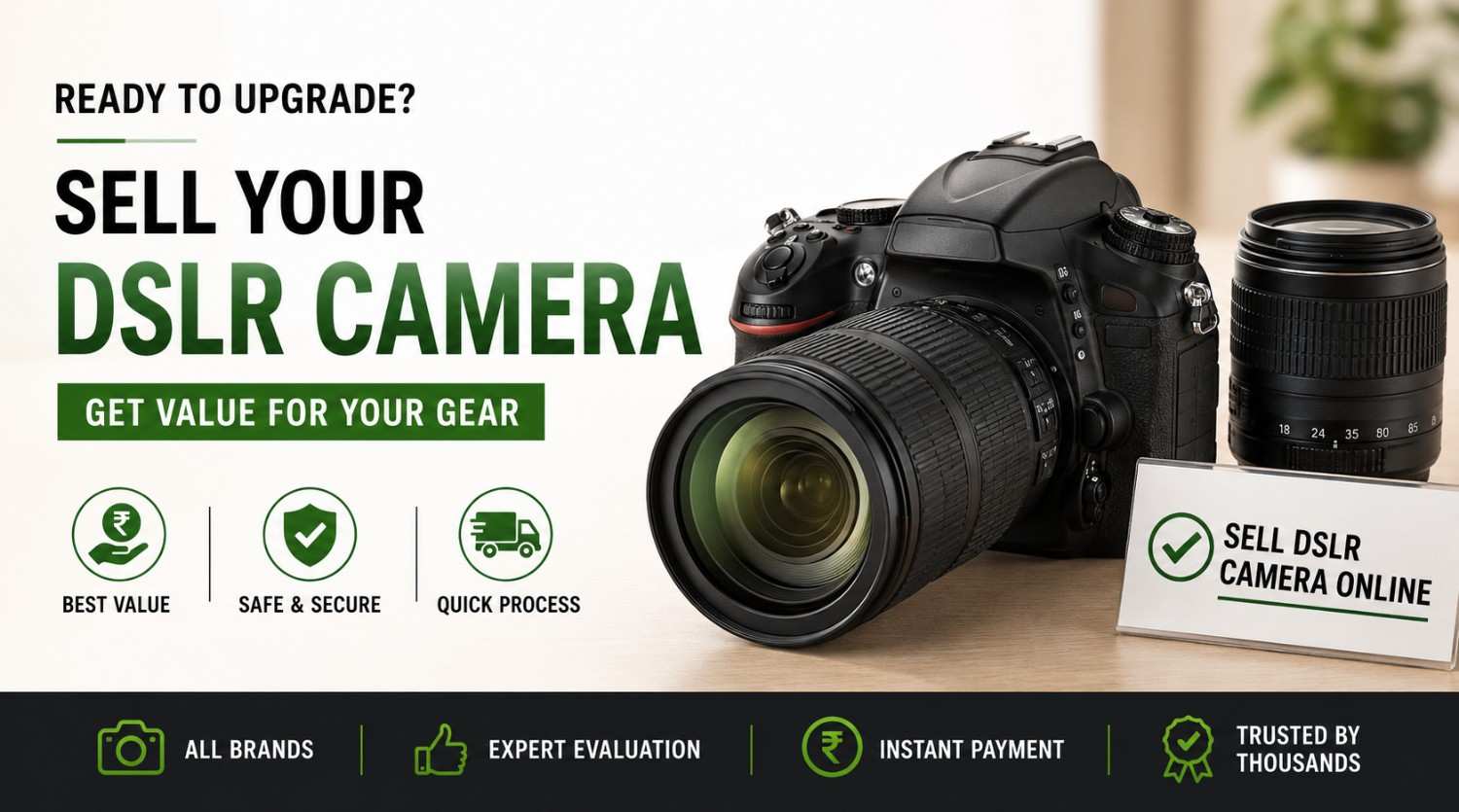 Sell DSLR Camera Online in India: A Practical Guide for Photographers Ready to Upgrade
