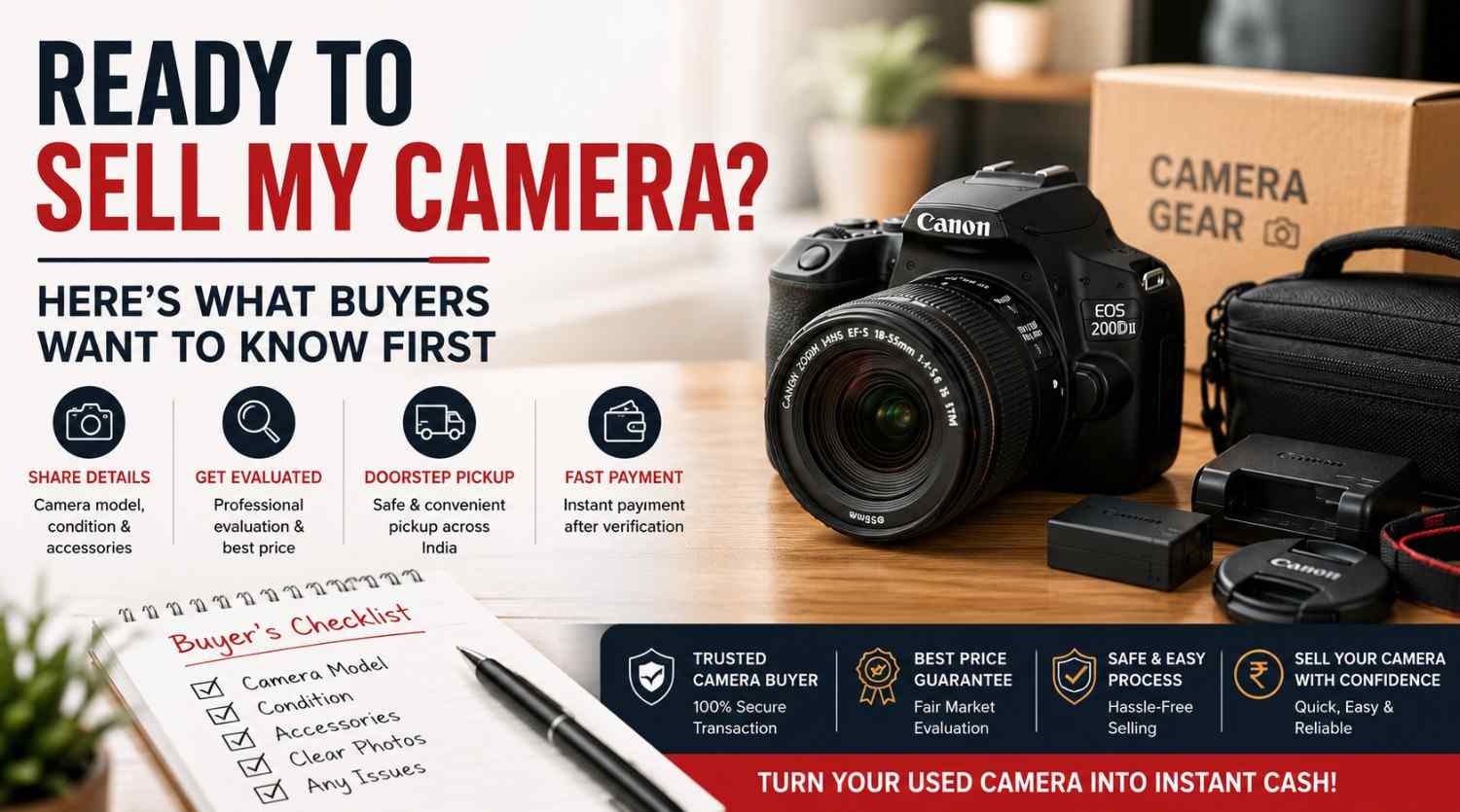 Ready to Sell My Camera? Here What Buyers Want to Know First