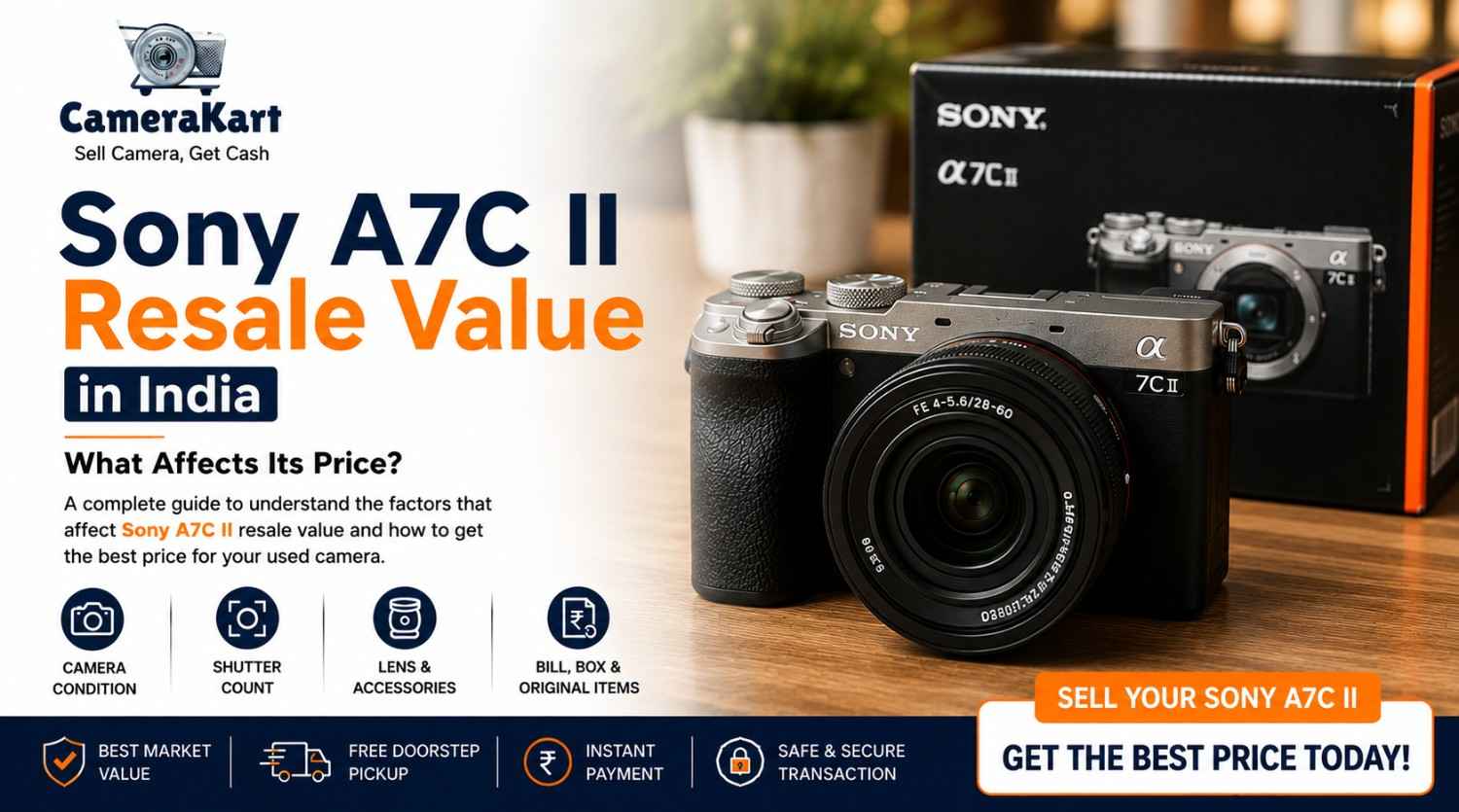 Sony A7C II Resale Value in India: What Affects Its Used Price?