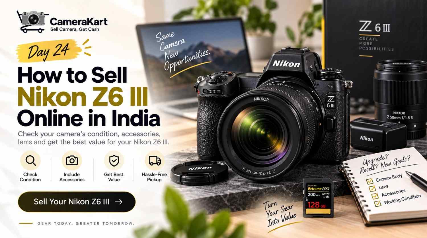 How to Sell Nikon Z6 III Online in India: What to Check Before Selling Your Camera