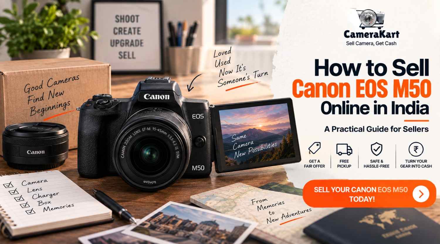 How to Sell Canon EOS M50 Online in India: A Practical Guide for Sellers