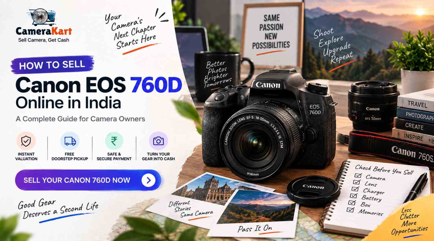 How to Sell Canon 760D Online in India: What Every Owner Should Check First