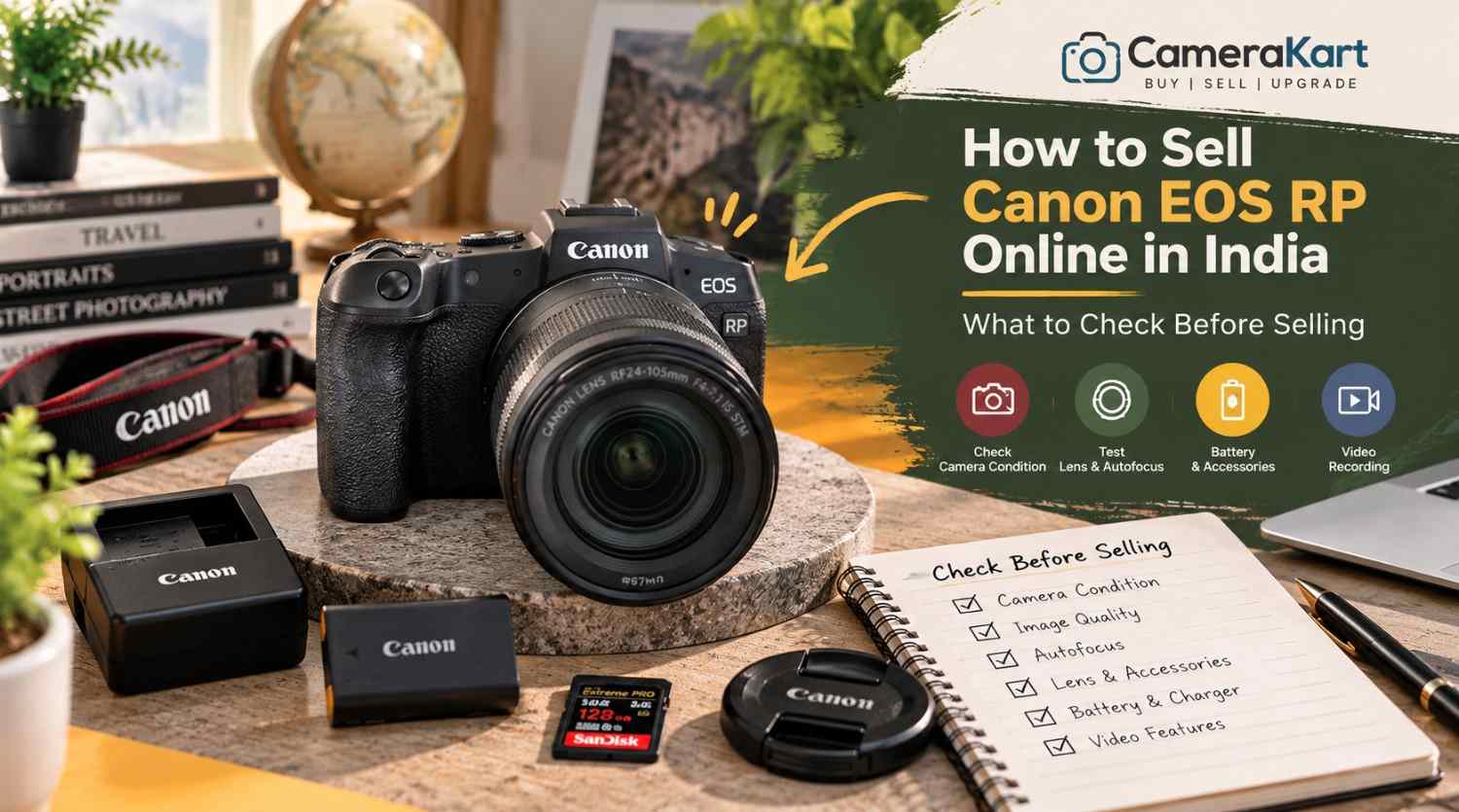 How to Sell Canon EOS RP Online in India: What to Check Before Selling