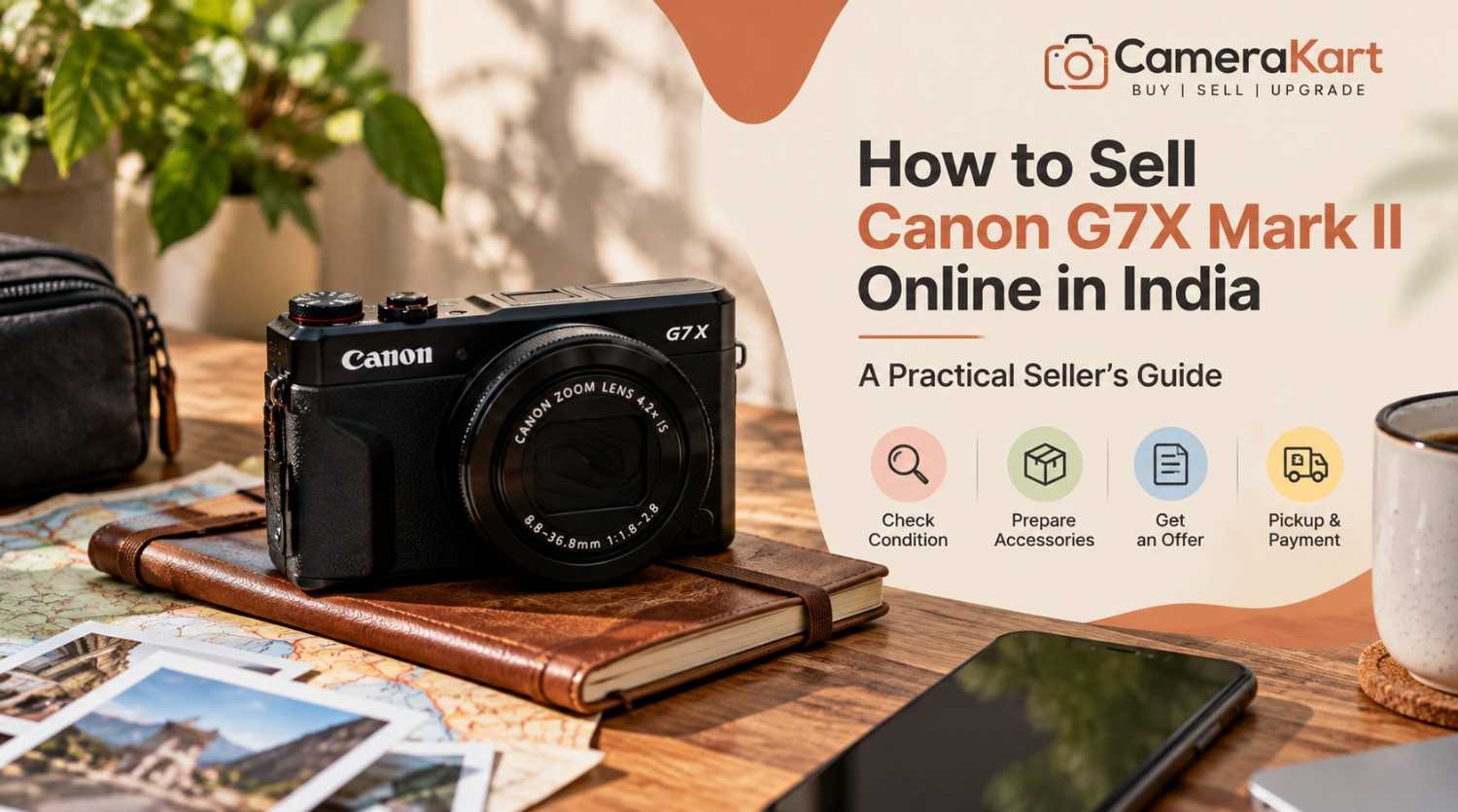 How to Sell Canon G7X Mark II Online in India: A Practical Sellers Guide