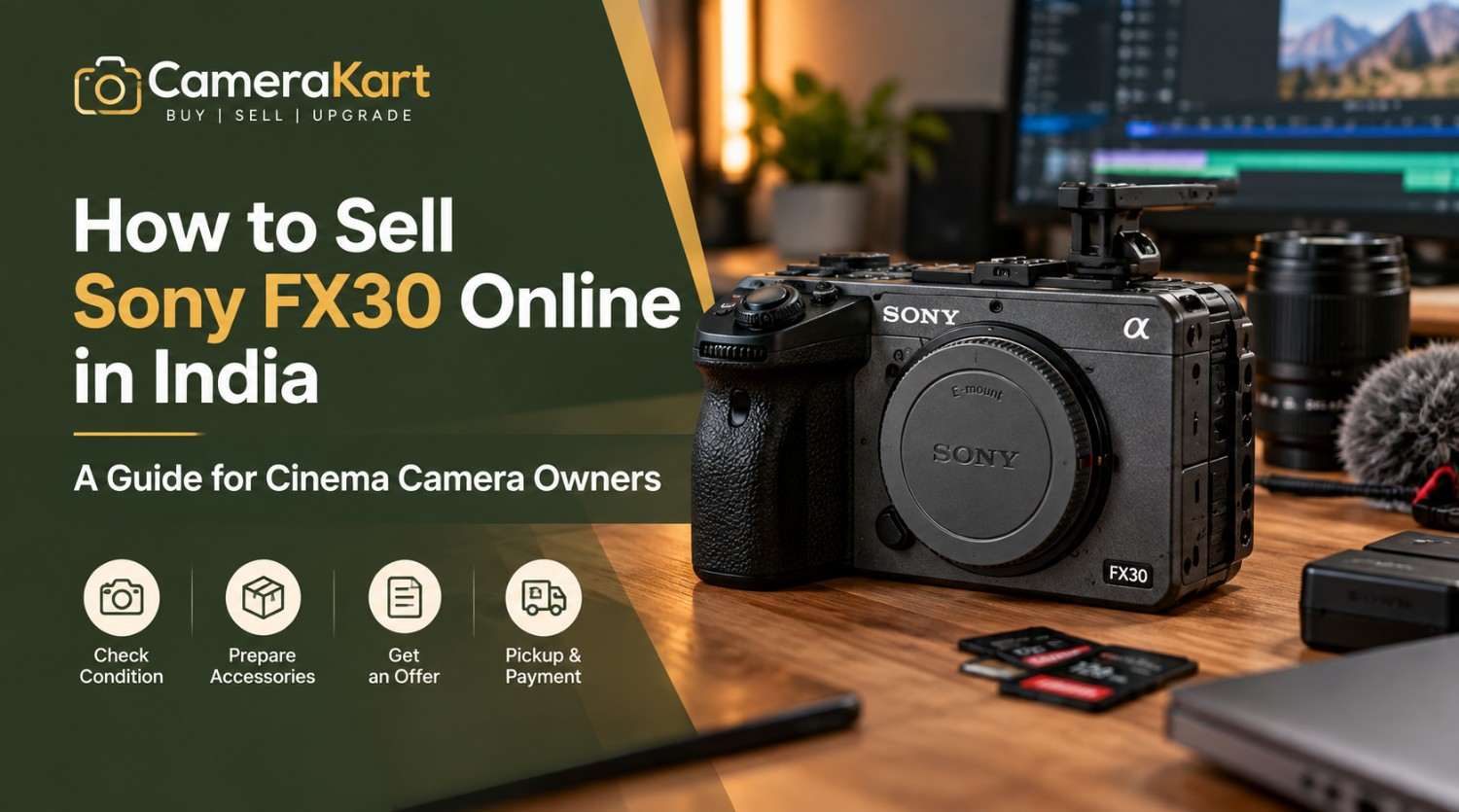 How to Sell Sony FX30 Online in India: A Guide for Cinema Camera Owners